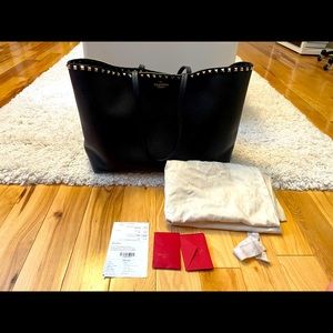 Valentino Rockstud Tote Bag